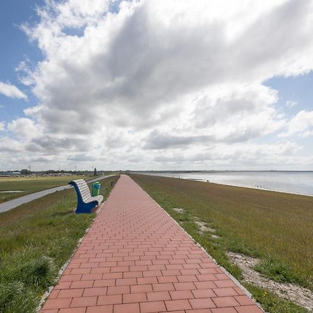 Direkt Am Deich - Ferienwohnung Amrum Im Gaestehaus Am Badedeich Dagebuell Exterior photo